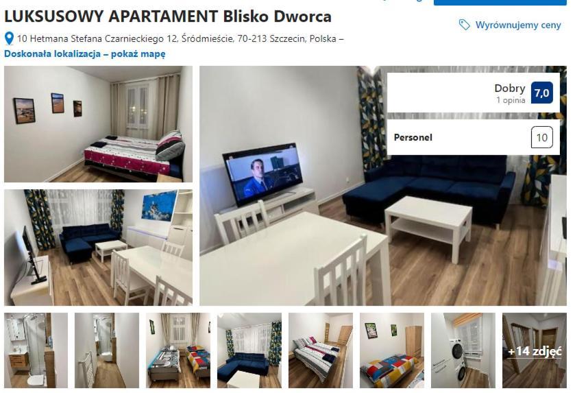 Luksusowy Przy Dworcu * Stettin
